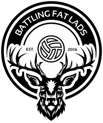 Battling Fat Lads badge